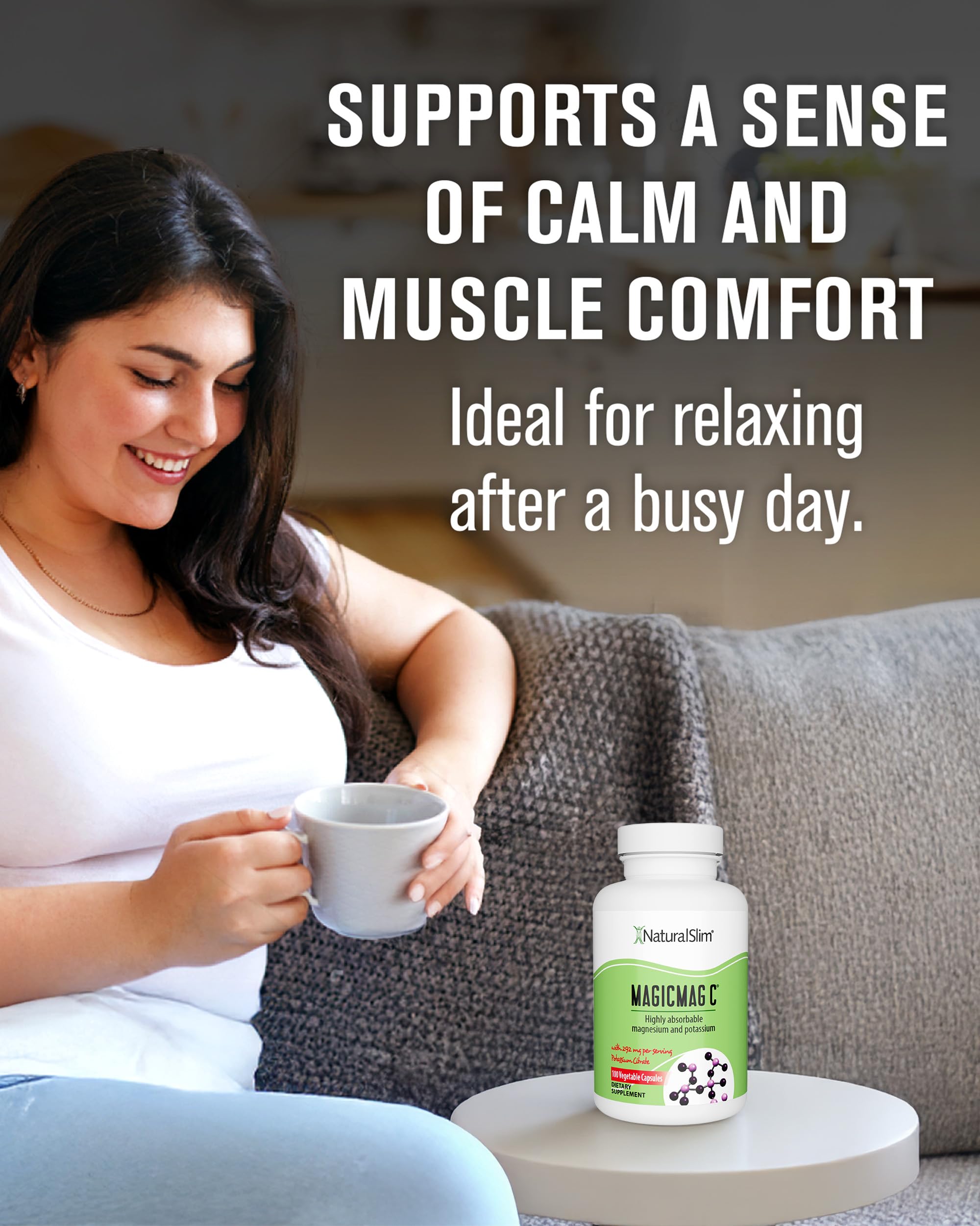 NaturalSlim MagicMag C: cápsulas suaves para dormir mejor y descanso nocturno