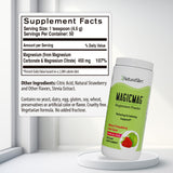 NaturalSlim MagicMag: sabor fresa-lima en bebida agradable.