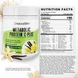 NaturalSlim Metabolic Protein C-Plus: batido cremoso en vaso para merienda