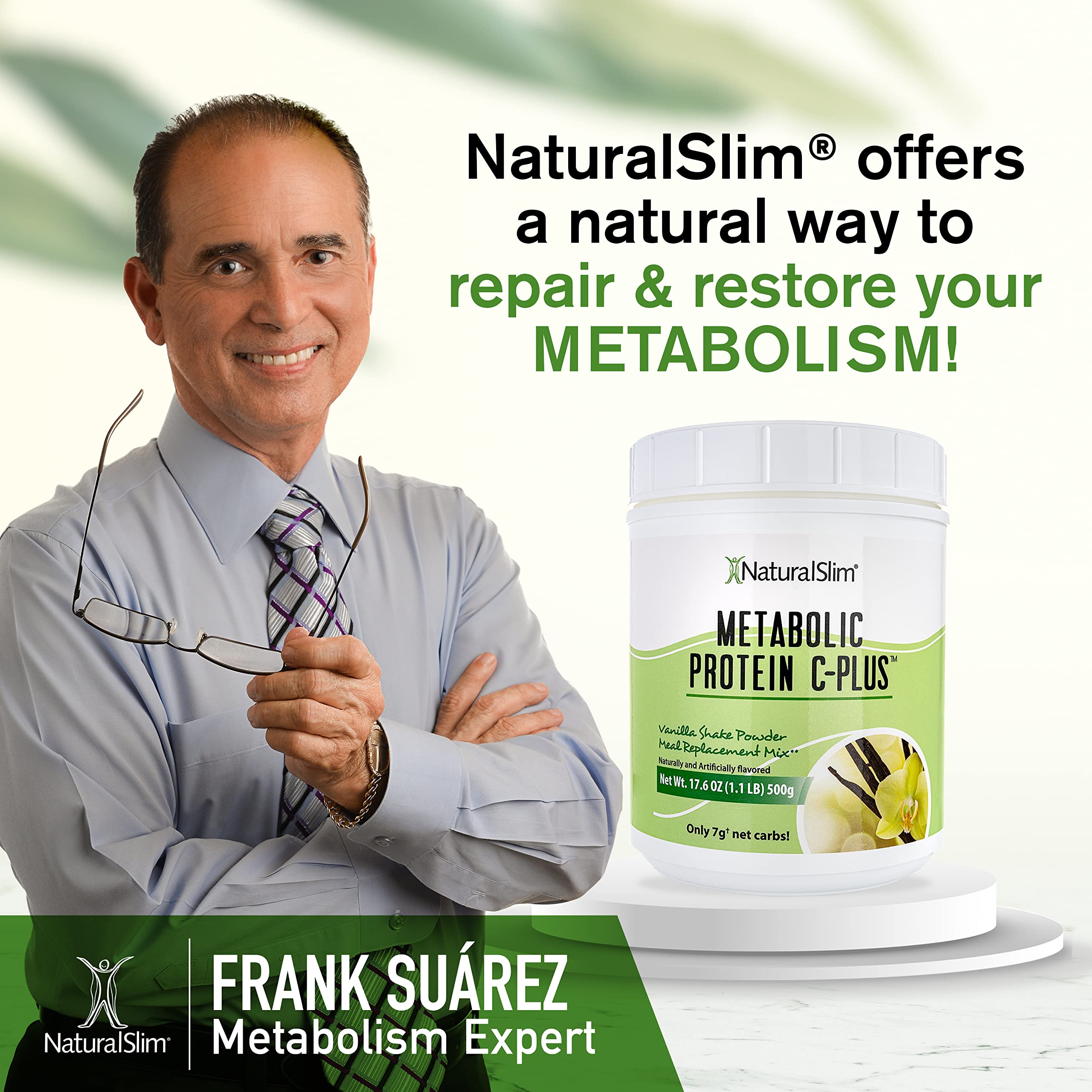 NaturalSlim Metabolic Protein C-Plus: listo para tu ritual diario de energía