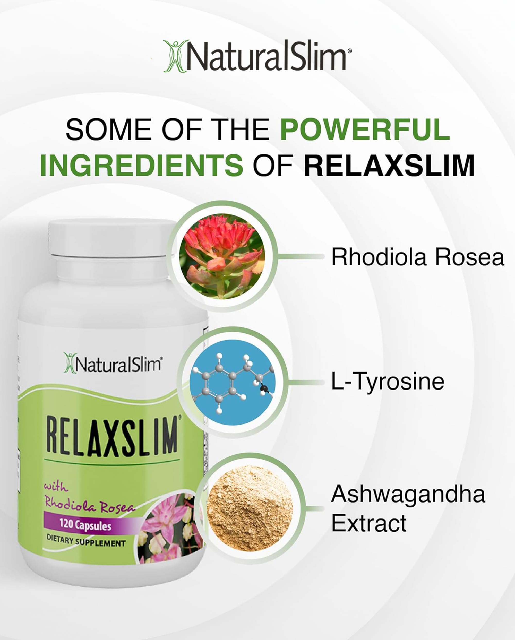 NaturalSlim Relaxslim dosis matutina para mayor concentración.