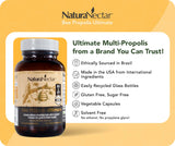 NaturaNectar Propolis verde: mezcla de propóleo para bienestar general.