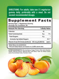 Frasco de gomitas D3 Naturas Truth durazno, sabor agradable para un impulso diario