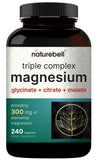 NatureBell Complejo de Magnesio malato para una experiencia suave