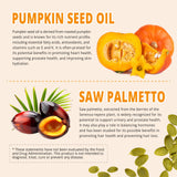 Nature Aurora ingredientes: aceite de calabaza y Serenoa repens