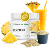 Nature's Blast Lymph Go: vertido de la botella para apoyar drenaje linfático.