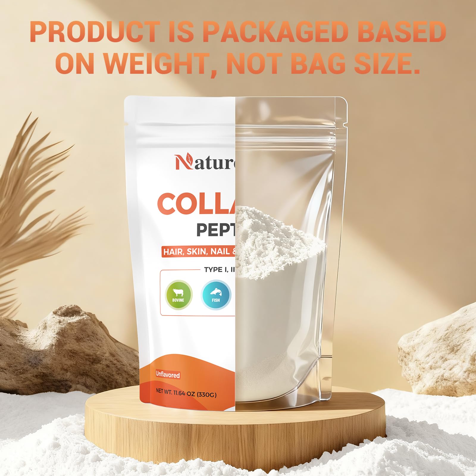 Nature Echo Colágeno certificado: apto para dietas bajas en carbohidratos.