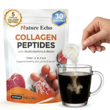 Nature Echo colágeno multi botella: hidratación de la piel desde adentro