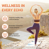 Nature Echo Colágeno: tipos I-II-III-V-X para nutrición de piel y articulaciones.