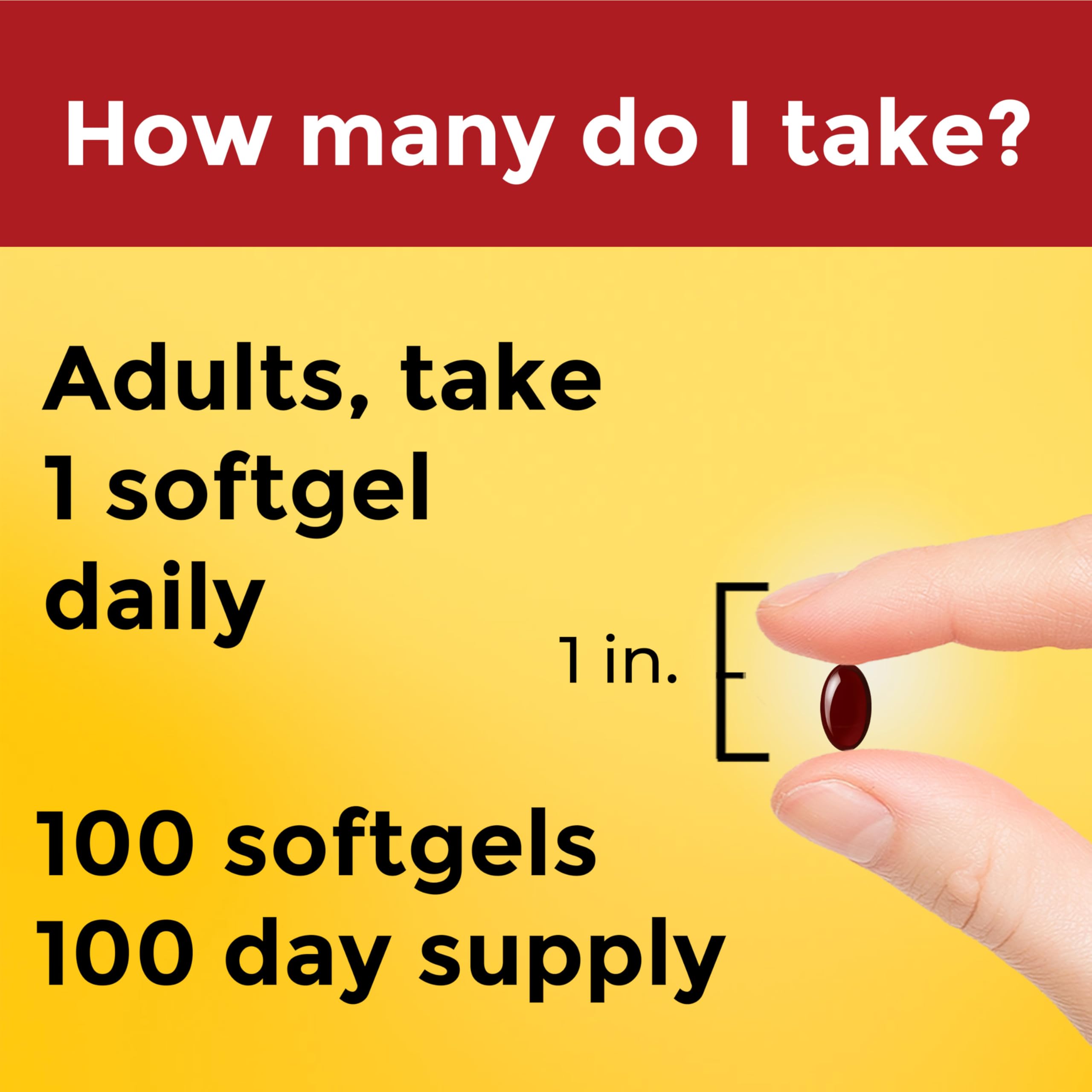 Nature Made Aceite de Krill 500 mg, fuente de Omega-3 para uso diario sin olor a pescado.