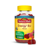 Nature Made B12 Gummies frasco de 80 gominas para energía diaria