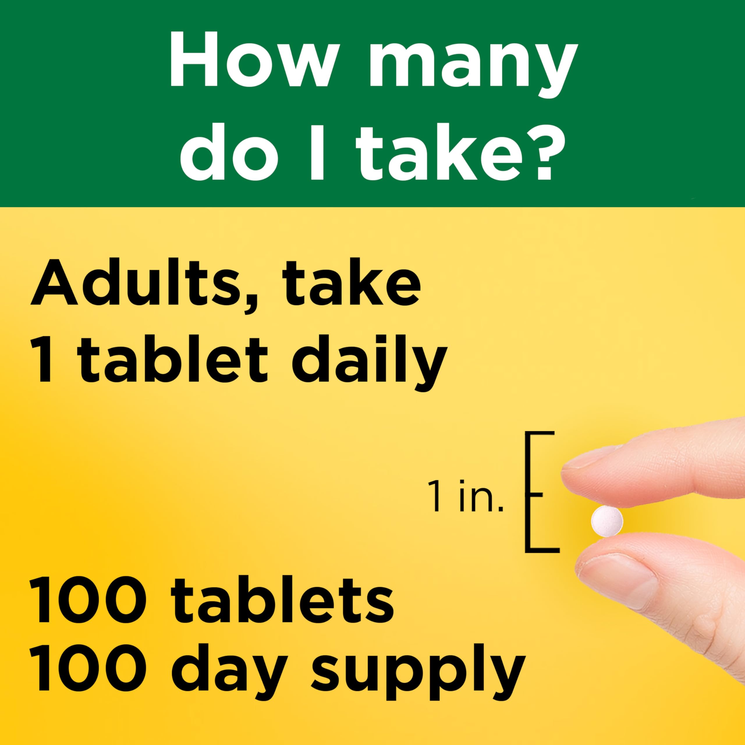 Nature Made Vitamina B6 100 mg, ideal para consumo diario sin colorantes.