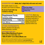 Capsule individual, Biotina Nature Made 1000 mcg para apoyar metabolismo de energía.