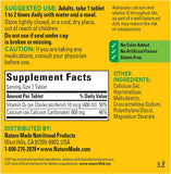 Nature Made calcio 600 mg con Vitamina D3, hecho en Estados Unidos