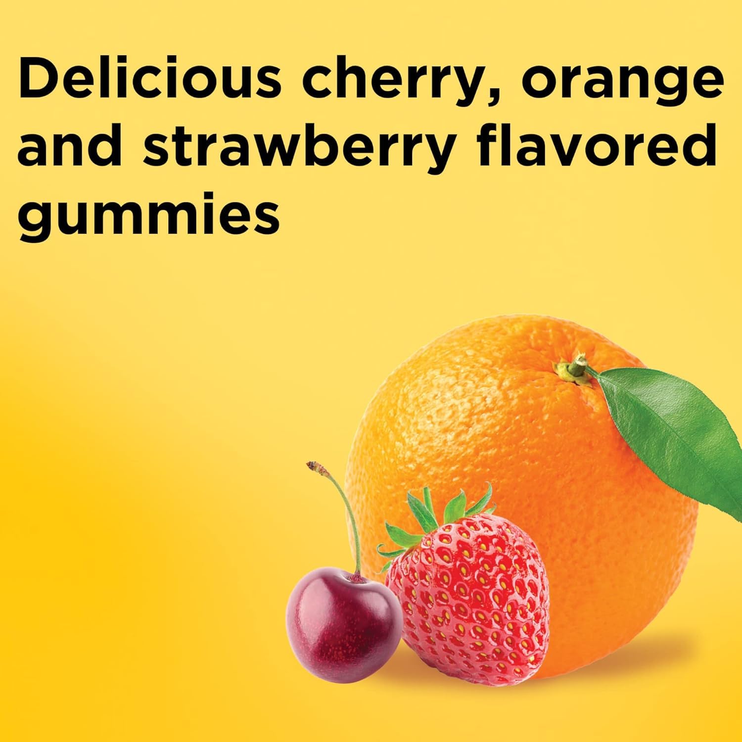 Gomitas Nature Made calcio en plato: sabor agradable para un snack saludable.