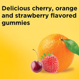 Gomitas Nature Made calcio en plato: sabor agradable para un snack saludable.