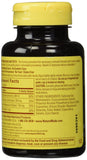 Nature Made calcio-magnesio-zinc comprimidos, etiqueta frontal clara para entender beneficios
