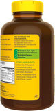 Nature Made calcio-magnesio-zinc con vitamina D, dosis diaria establecida para consumo.