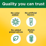 Nature Made Complejo B con Vitamina C, etiqueta nutricional clara para ver nutrientes