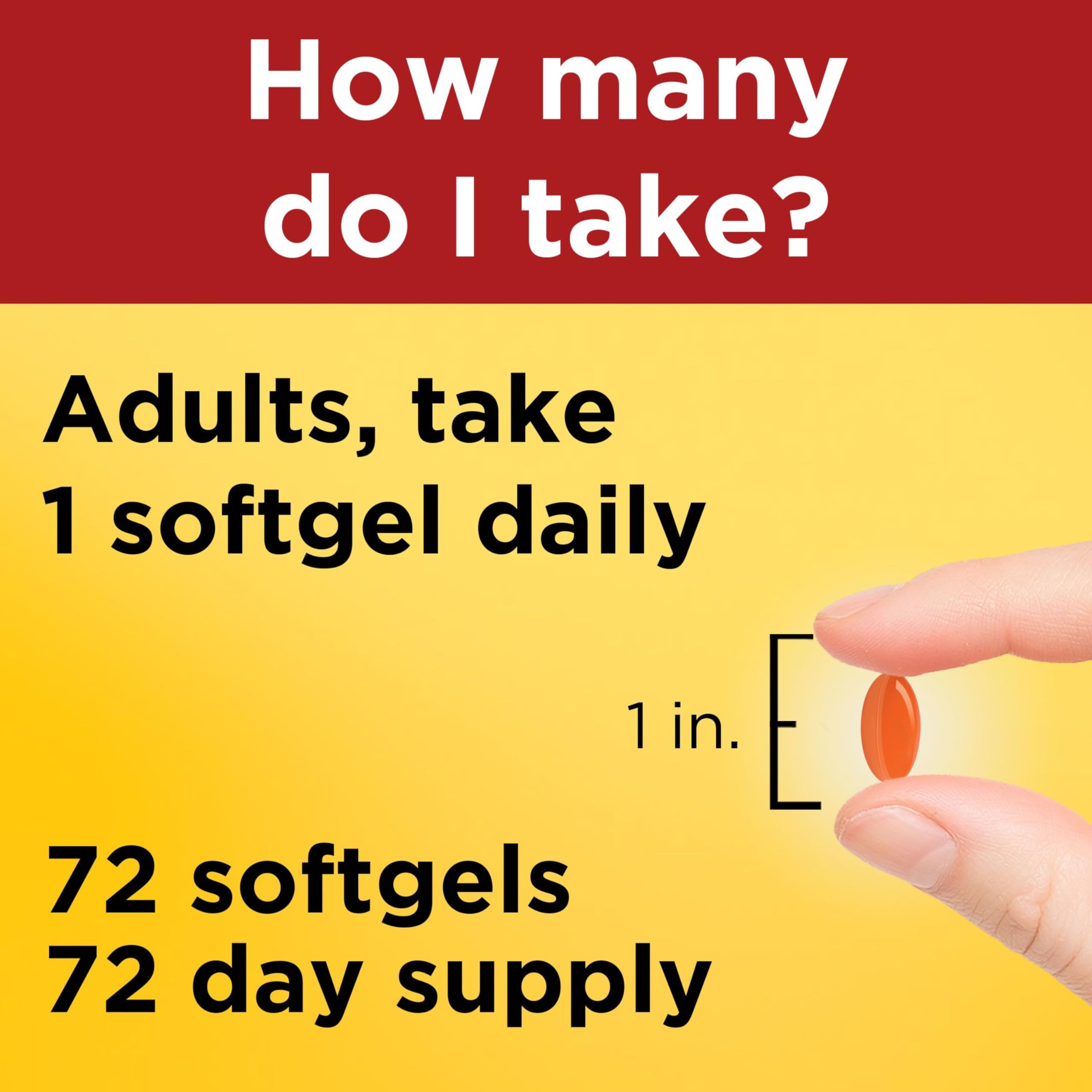 Nature Made CoQ10 100 mg: etiqueta de ingredientes y sin gluten.