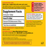 Nature Made CoQ10 100 mg, logo USP verificado, garantía de calidad