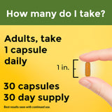Cada cápsula aporta 250 mg de extracto de curcuminoides.