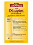 Nature Made Daily Diabetes Health Pack, caja organizadora de pastillas