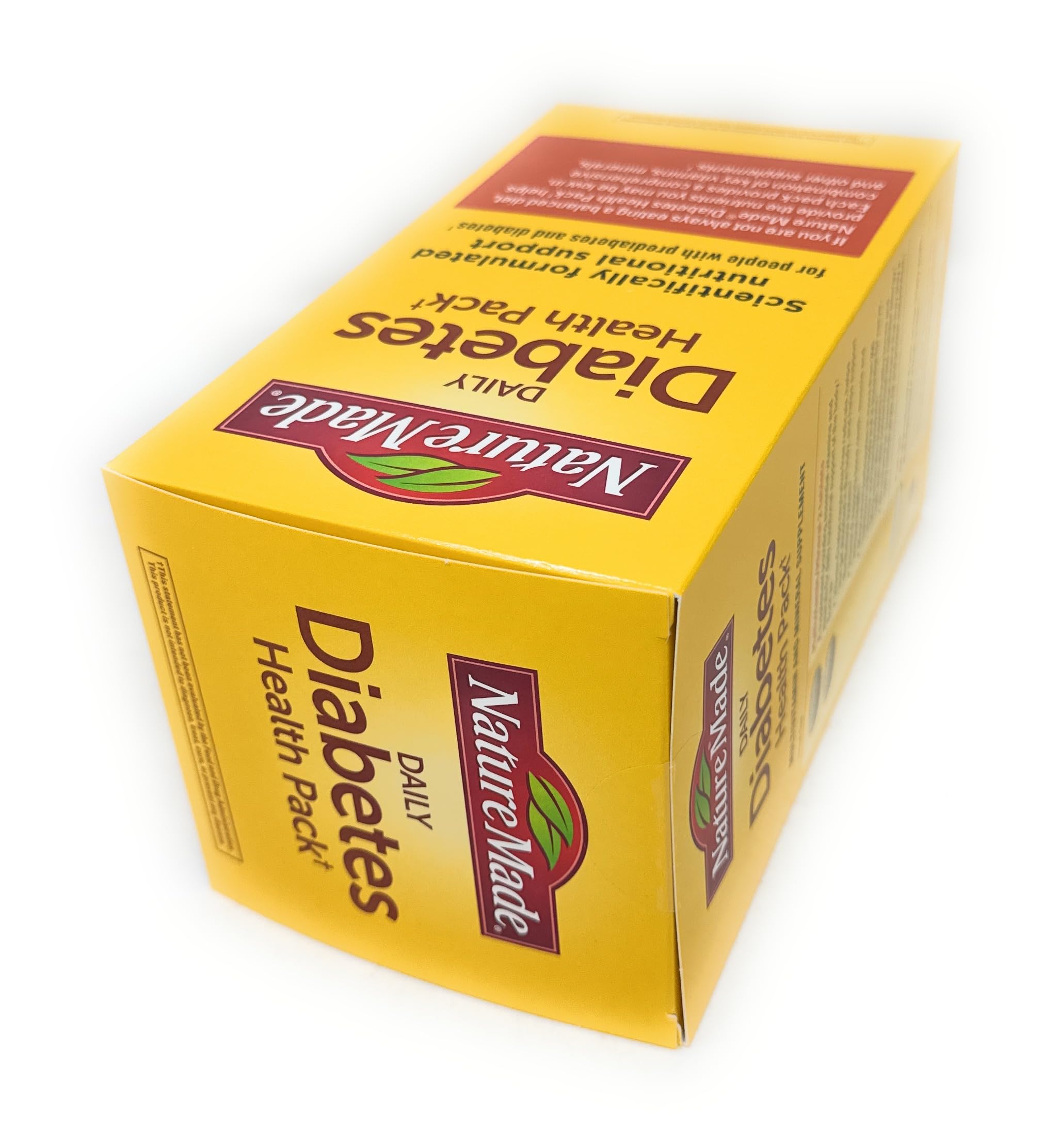Nature Made Daily Diabetes Health Pack, 60 sobres para el mes
