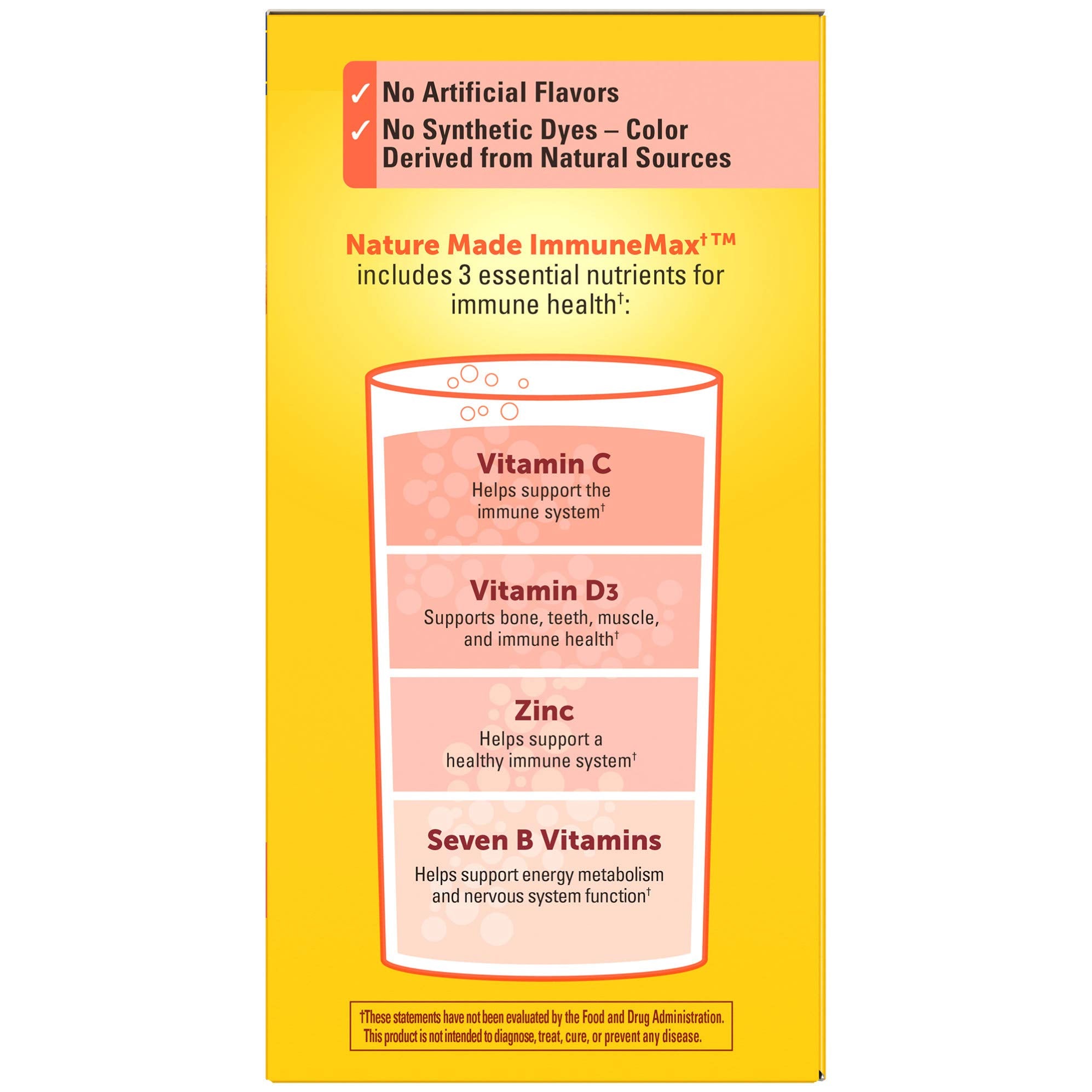 Nature Made ImmuneMAX vitamina D 1000 UI para defensa diaria