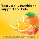 Gominolas sabor fresa de Nature Made Kids First promueven ingesta divertida para niños.