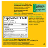Nature Made Magnesio Citrato 250 mg, dosis diaria recomendada para rutina