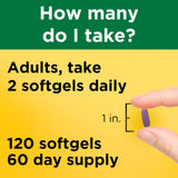 Nature Made Magnesio Citrato 250 mg, envase con 120 cápsulas para 60 días