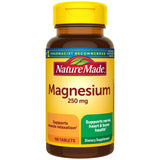 Nature Made Magnesio Óxido 250 mg: botella de 100 días para apoyo muscular.