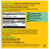 Nature Made Magnesio Óxido 250 mg: envase práctico y fácil de guardar.