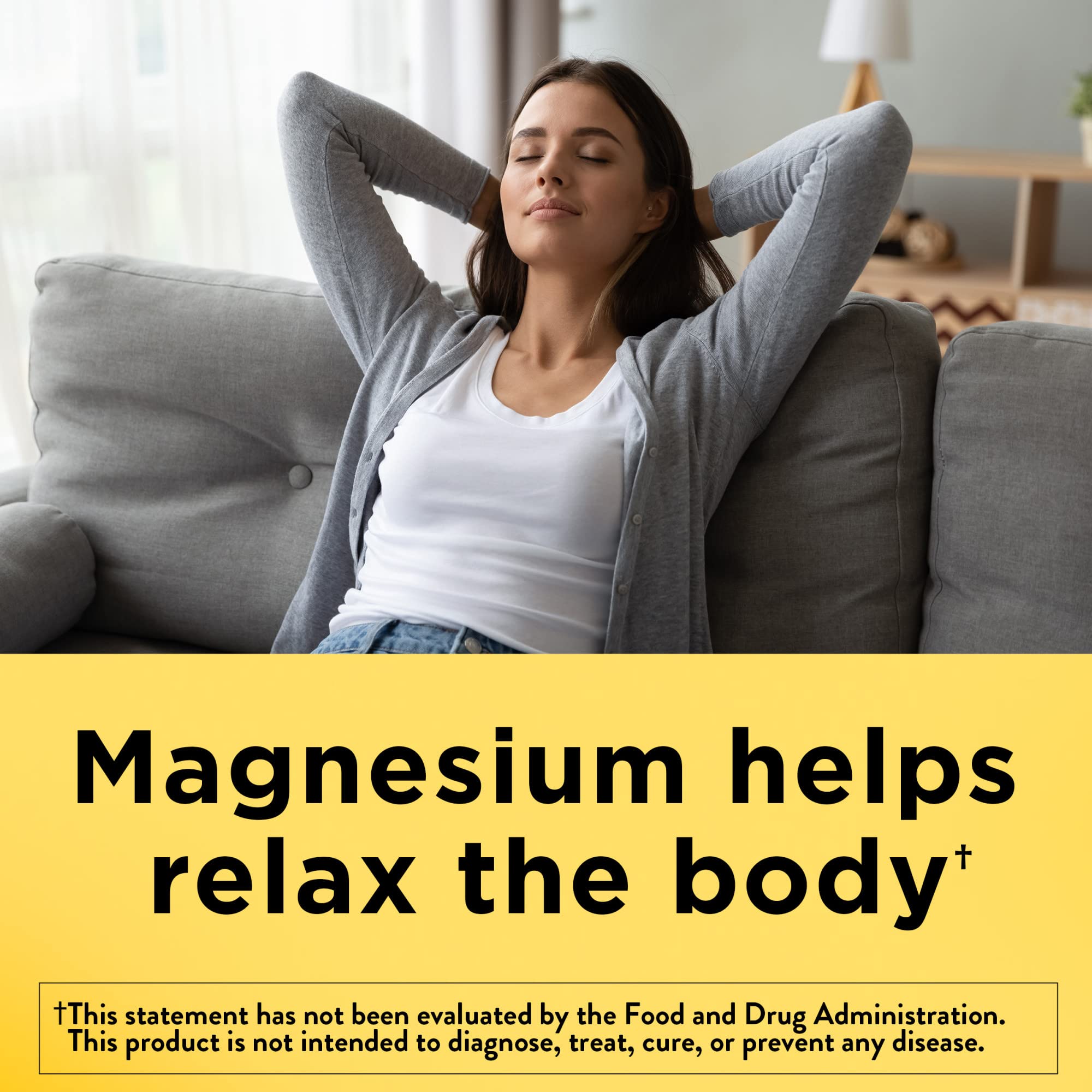 Nature Made Magnesio Óxido 250 mg: etiqueta libre de gluten para dietas conscientes.