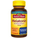 Nature Made Melatonina 10 mg tableta frasco: posible apoyo para descanso reparador.