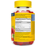 Nature Made Melatonina gomitas 10 mg, textura suave y sabor agradable para ritual nocturno.