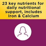 Nature Made Mujeres Multivitaminas: toma diaria con agua.