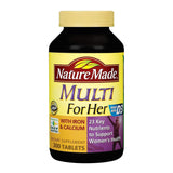 Nature Made Multivitamínico para mujer, botella, apoyo diario a la nutrición femenina