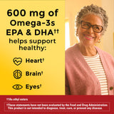 Nature Made Omega-3: etiqueta USP verificada para mayor confianza