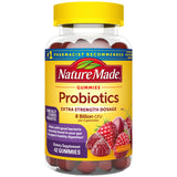 Nature Made Probiotics Extra Strength: botella destacada para equilibrio digestivo diario.