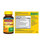 Nature Made Super B-Complex, enfoque en energía y metabolismo.