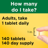 Nature Made Super B Complex: tabletas con vitamina C para apoyo inmune.