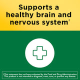Nature Made Super B Complex: tabletas sobre mesa para rutina de salud.