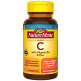 Nature Made Super C, botella frontal, refuerza el sistema inmune con Vitamina C y D3