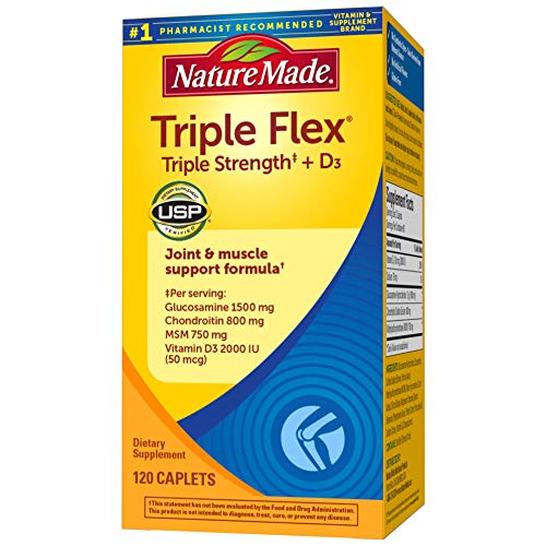 Nature Made TripleFlex, garantía de calidad USP verificada.