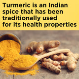 Nature Made Turmeric Curcumin 500 mg, cápsulas en frasco de 120 días.