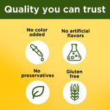 Nature Made Turmeric Curcumin 500 mg, composición natural de cúrcuma.