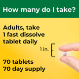 Nature Made Vitamina D3 sin azúcar para uso diario sin calorías extra.