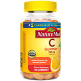 Uso diario con Nature Made Vitamina C Gominolas durante la mañana